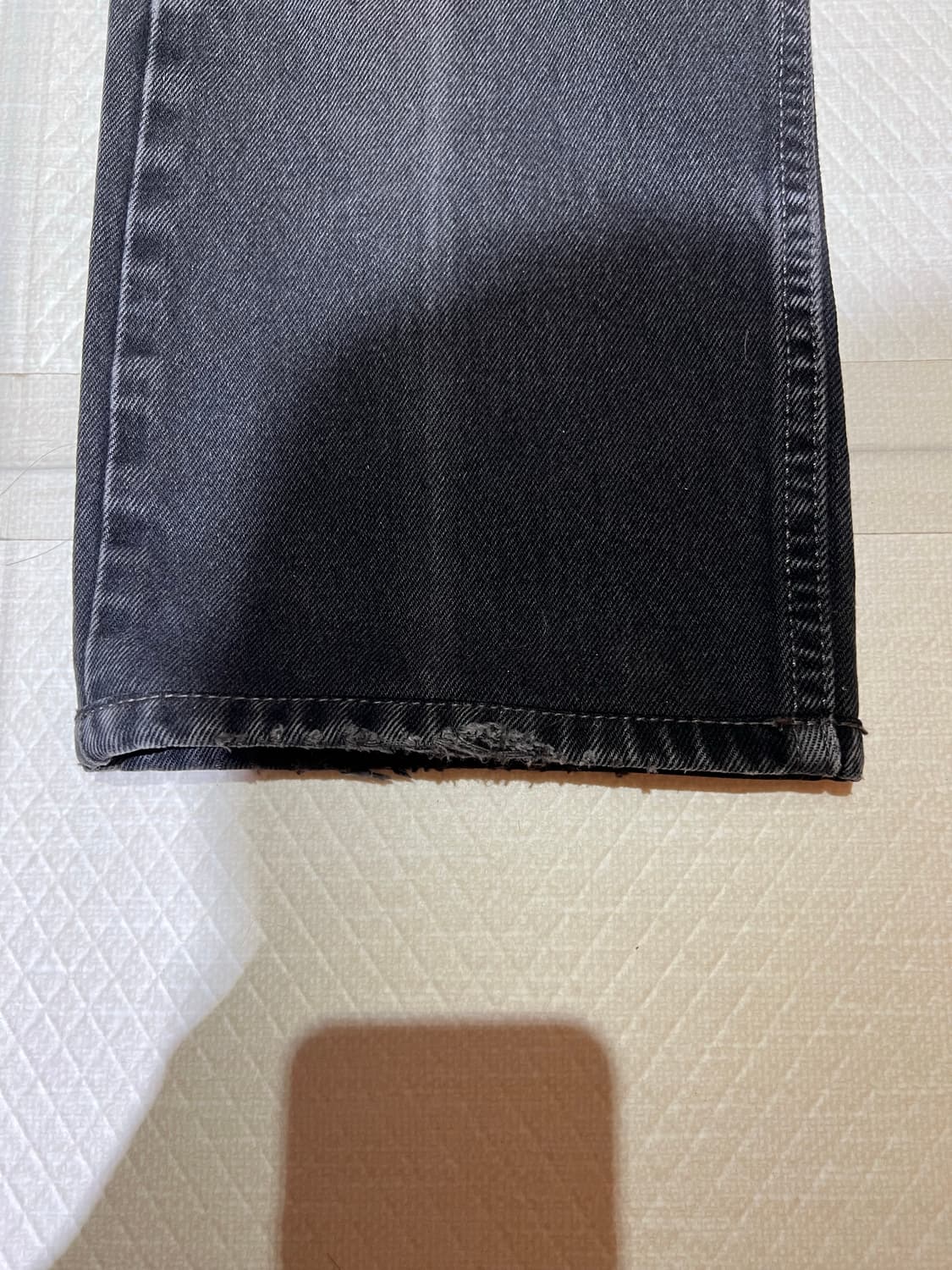 리바이스/ 빈티지 usa 505 흑청 데님 팬츠 / 30  상품이미지4