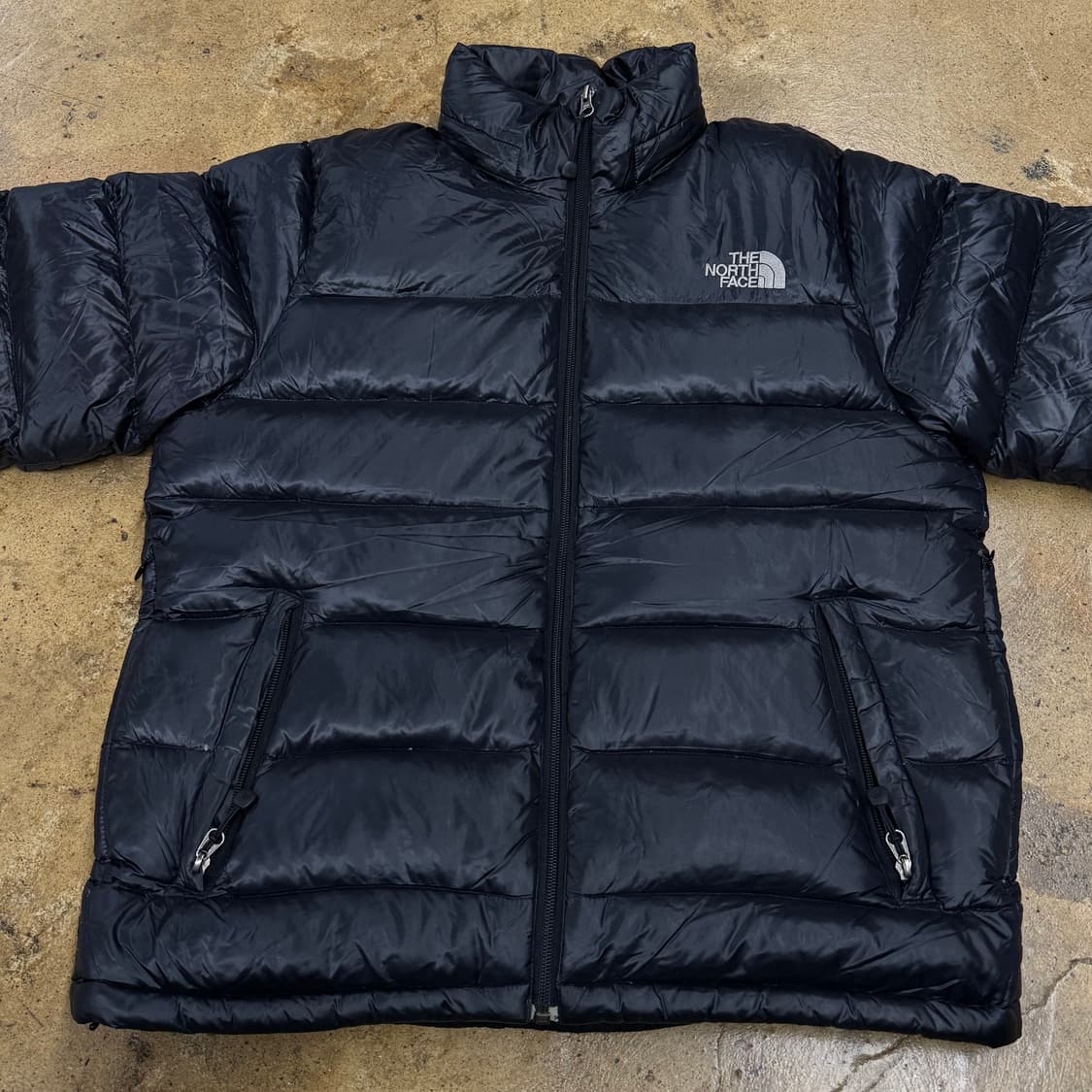 [정품/M] 노스페이스 블랙 패딩 점퍼 b19 상품이미지3