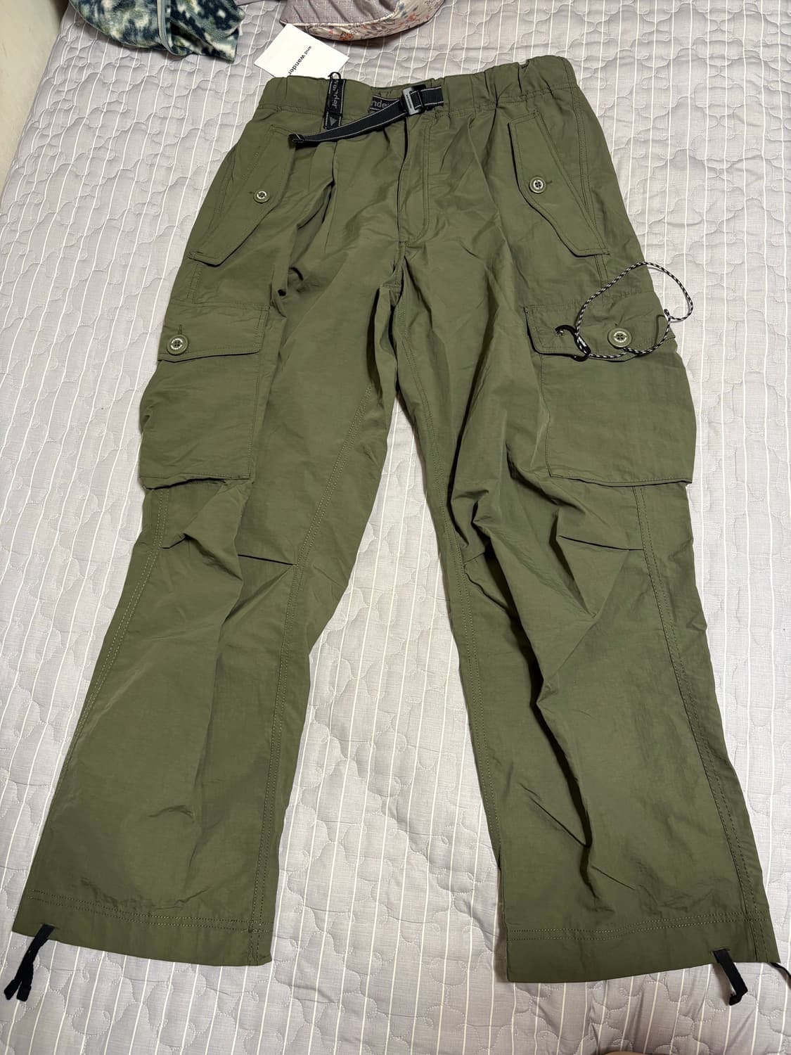 앤드원더 오버사이즈 카고 팬츠 S사이즈 판매 상품이미지1