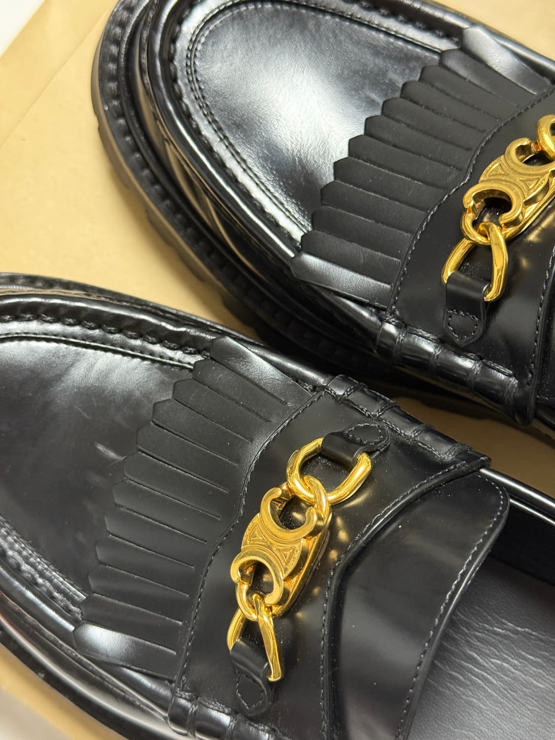 셀린느 마거릿 트리옹프 체인 로퍼 39(260) 상품이미지1