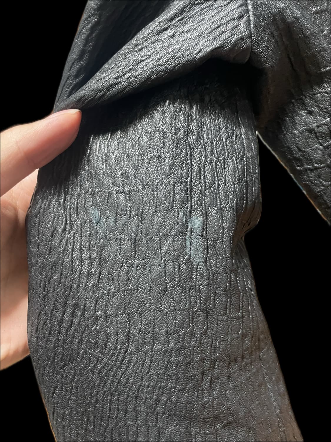 tornado mart python leather blazer 상품이미지6