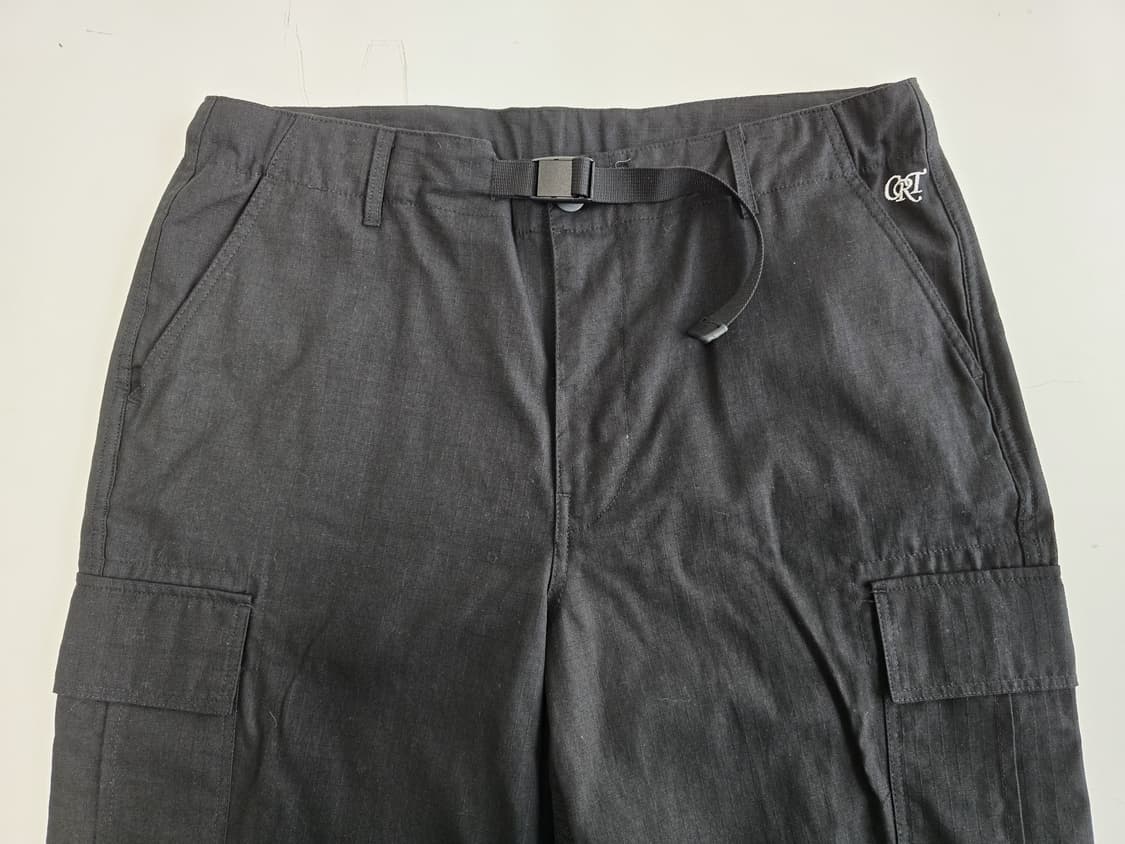 크리틱 우븐 카코 팬츠 블랙 L 상품이미지3