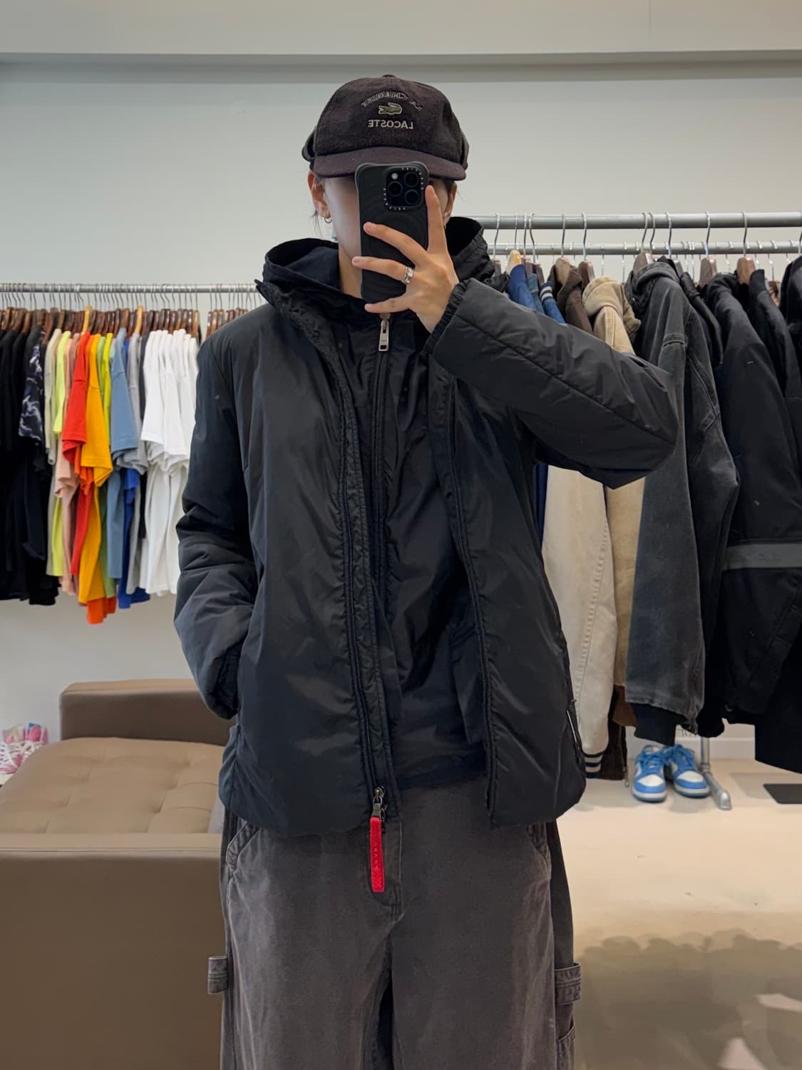 프라다 스포츠 나일론 다운 자켓 상품이미지7