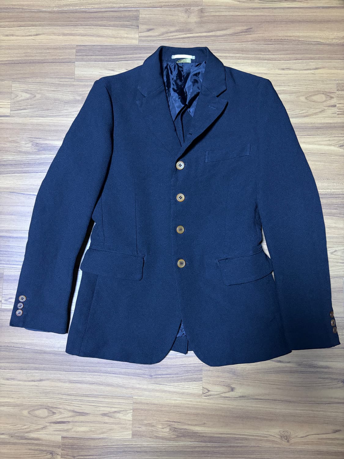 꼼데가르송 옴므 플러스 폴리에스터 축융 자켓 상품이미지4