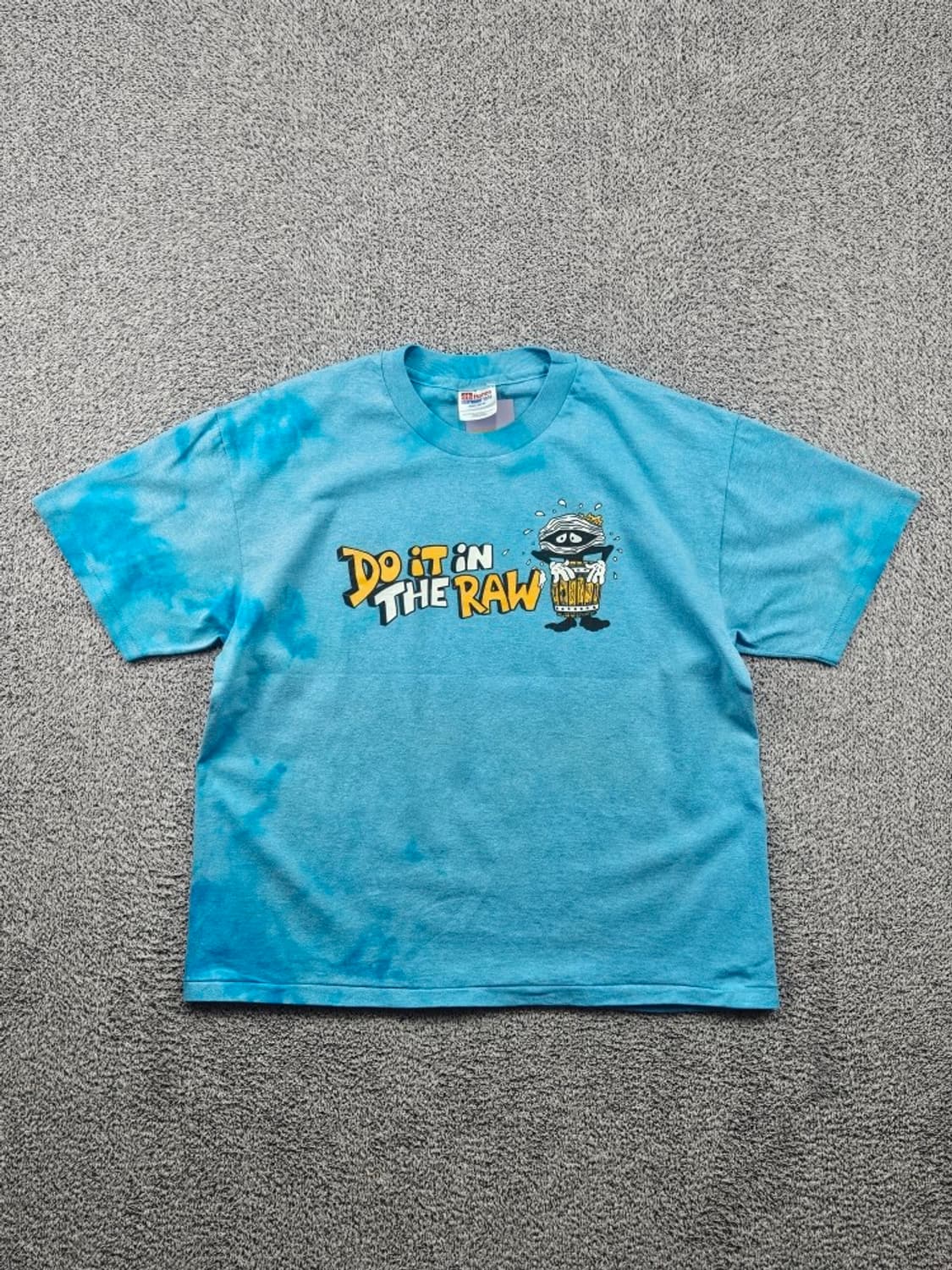 90's USA 헤인즈 싱글스티치 반팔 티셔츠 커스텀( L )/11972 상품이미지3