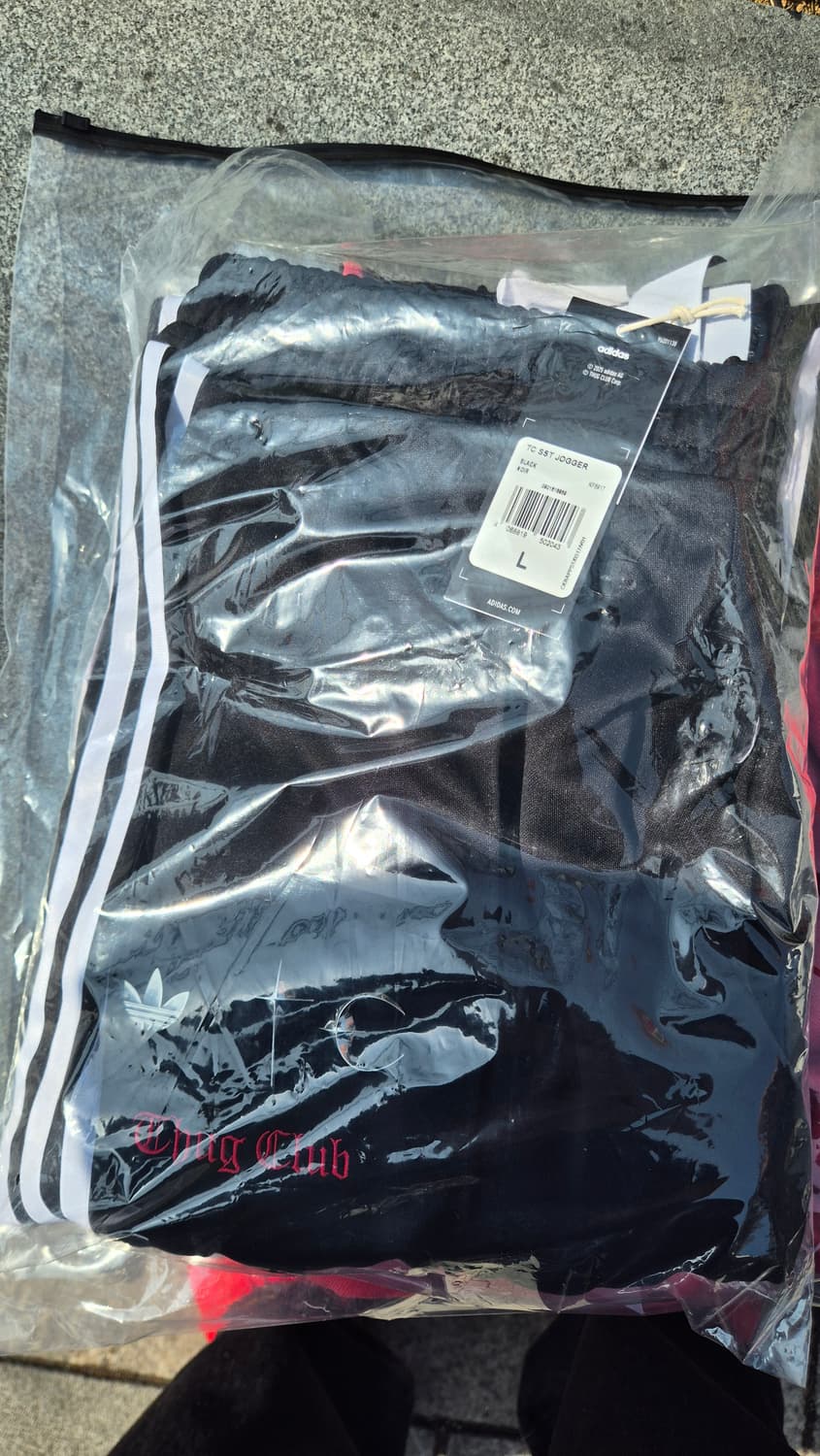 떠그클럽 아디다스 조거팬츠 L 새상품 상품이미지3