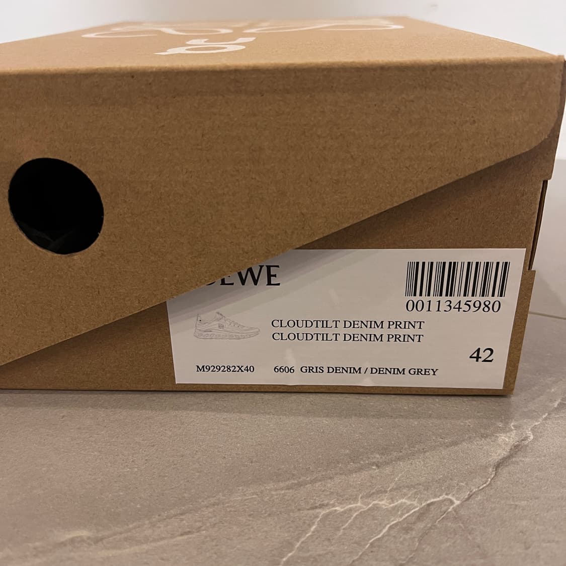 로에베 x 온러닝 / 클라우드틸트 데님 / 42 상품이미지6