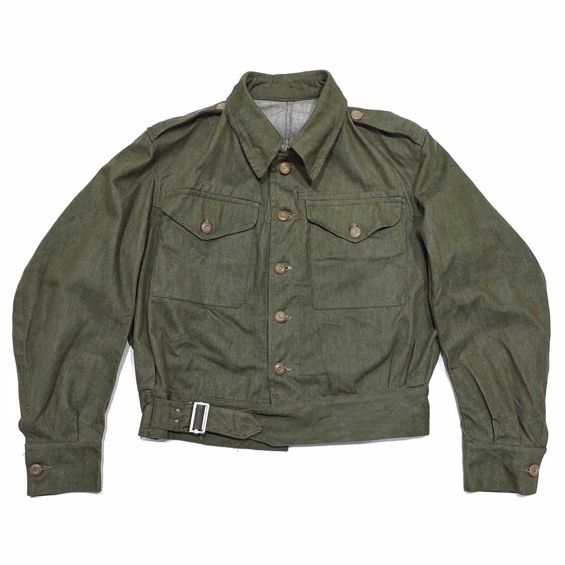 영국군 데님 배틀드레스 블루종 자켓 50s (100-105) 민트급 상품이미지3