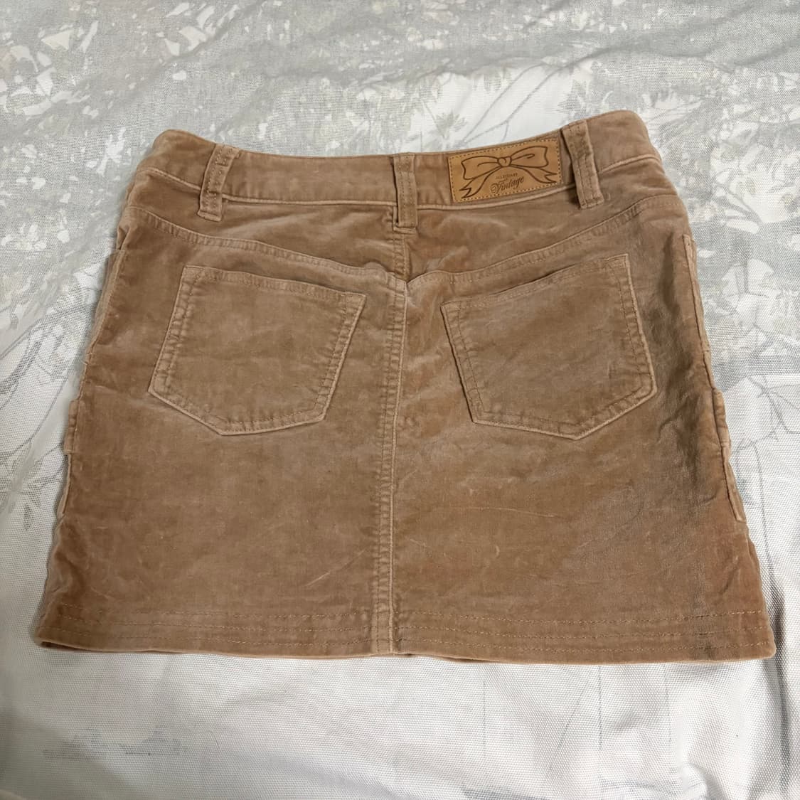 Jill stuart 질 슈트어트 벨벳 스커트 상품이미지2