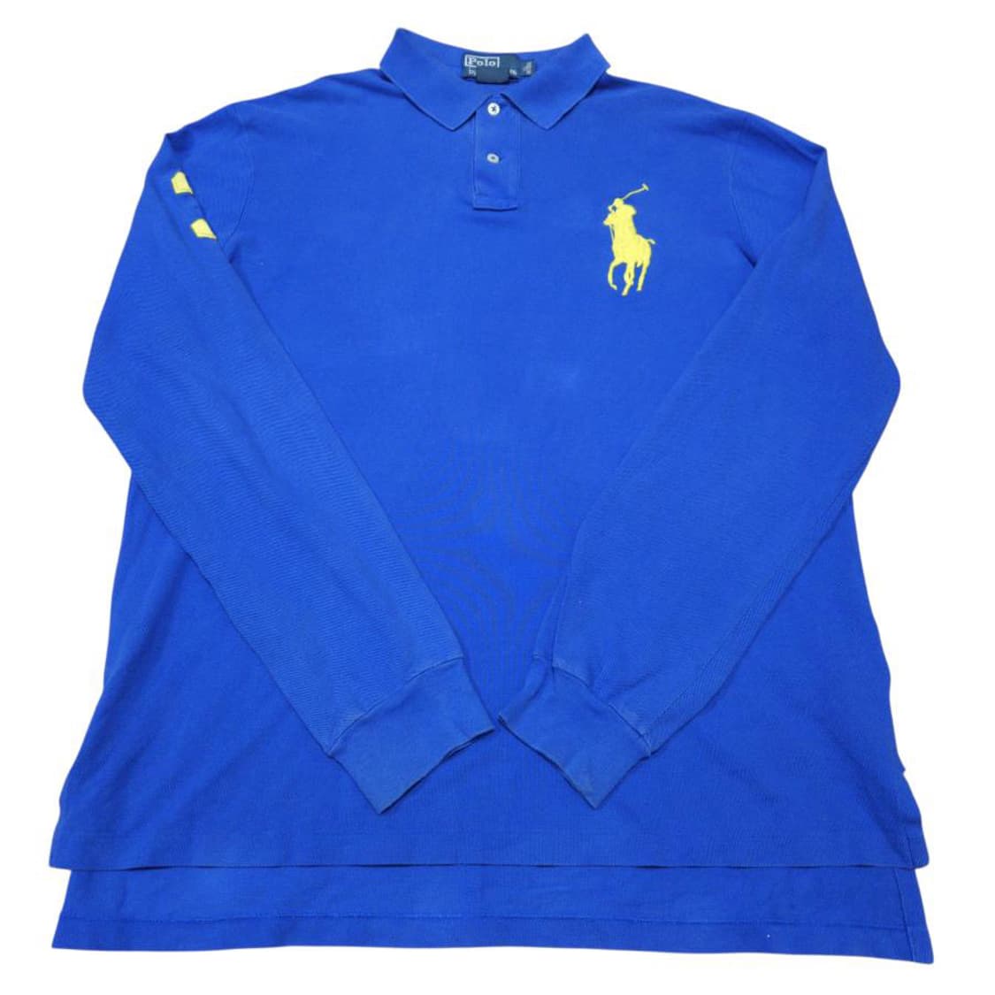 폴로 랄프로린 옐로우 빅포니 카라티 상품이미지1