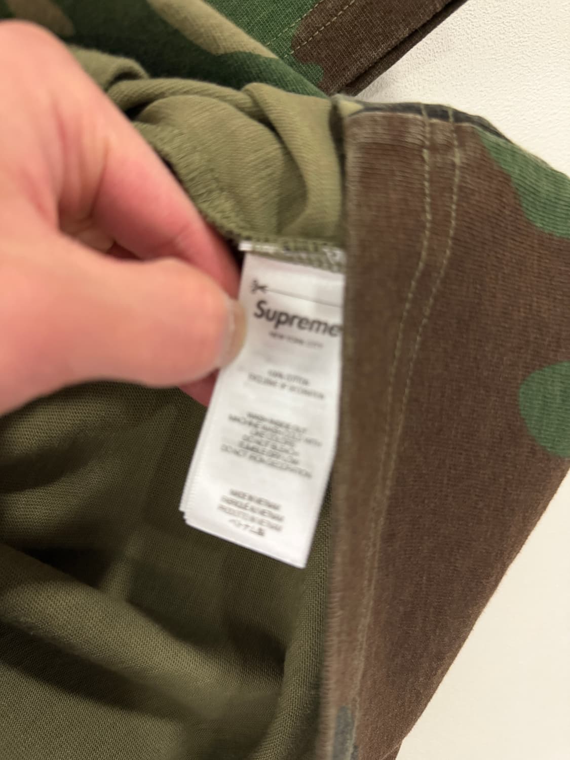 슈프림 펌킨 숏슬리브 탑 우드랜드 카모  상품이미지2