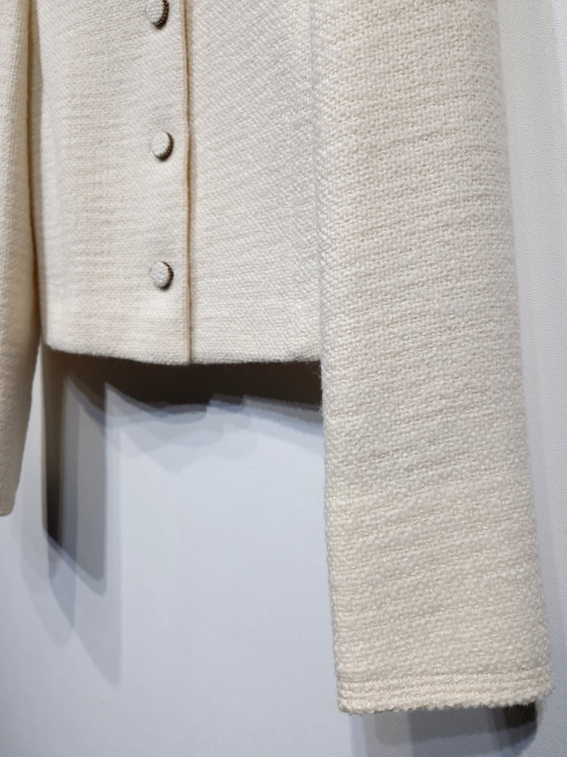 SIE 시에 다즐링 트위드 자켓 크림(S) 상품이미지5