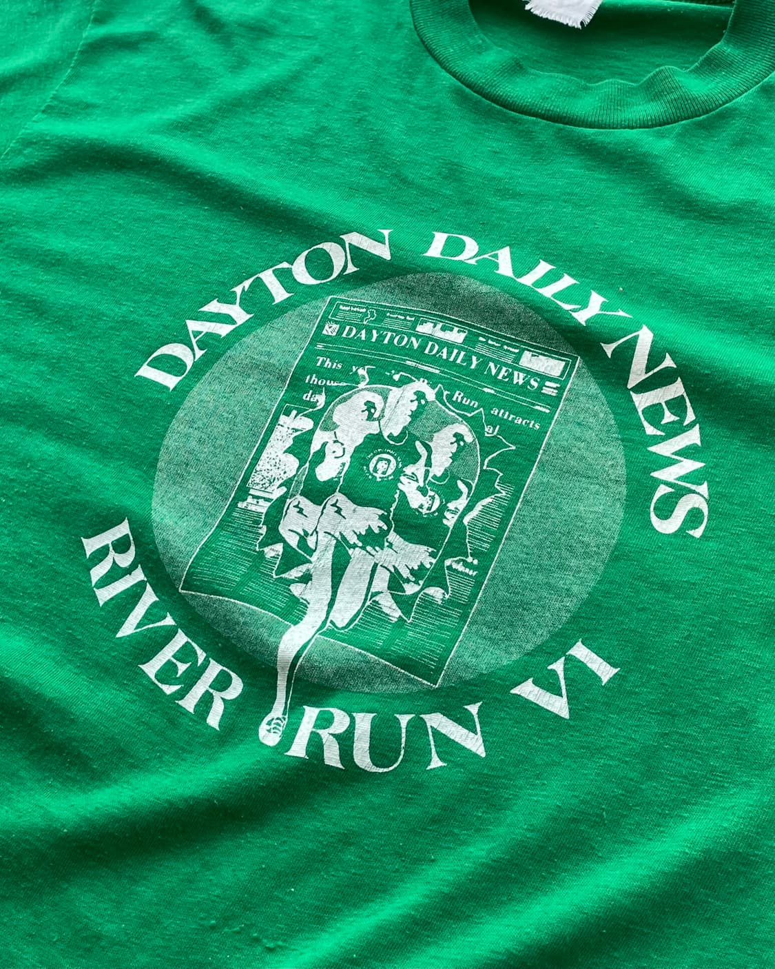 80s“Dayton Daily News River Run” T-shirt 상품이미지5