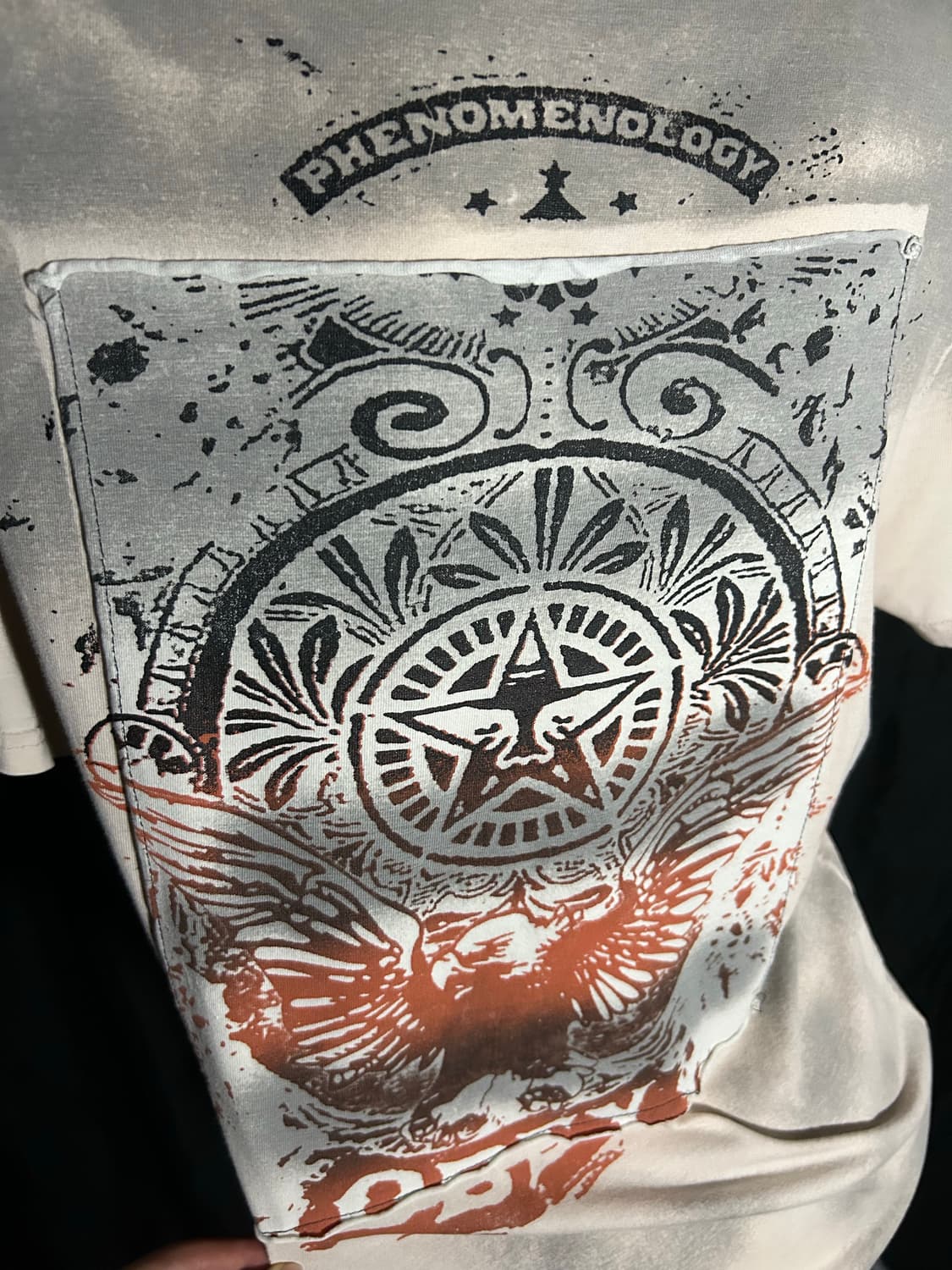 teshio patch detailed y2k kara tee 상품이미지7