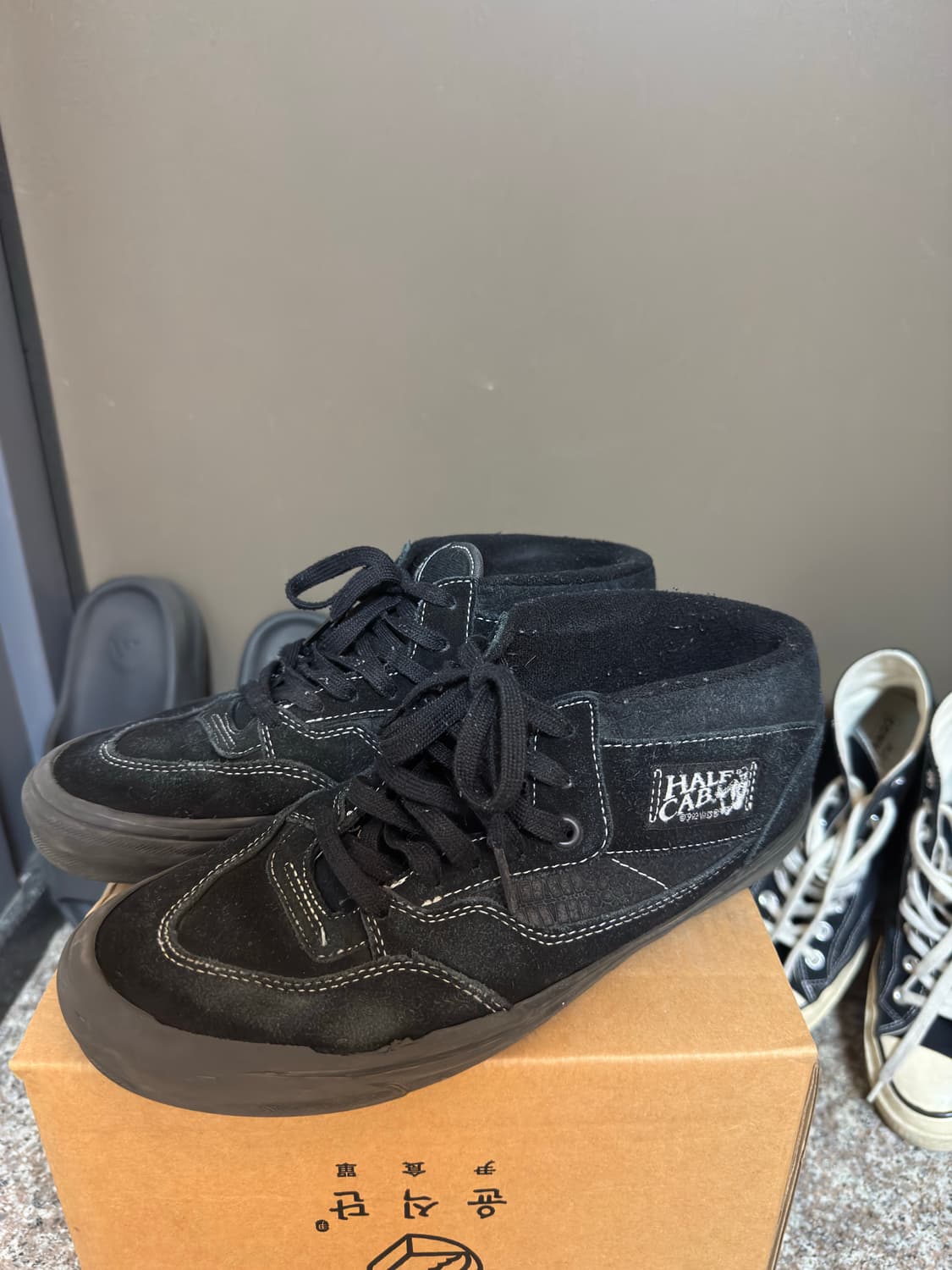 [275]반스 하프 캡 33 DX 블랙 상품이미지3