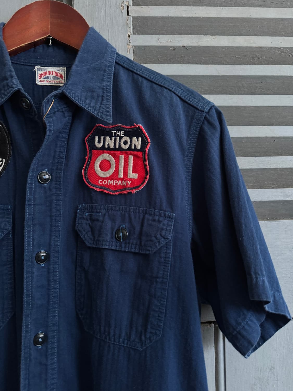 [S]조 맥코이 8HOUR UNION 헤링본 워크셔츠 상품이미지4