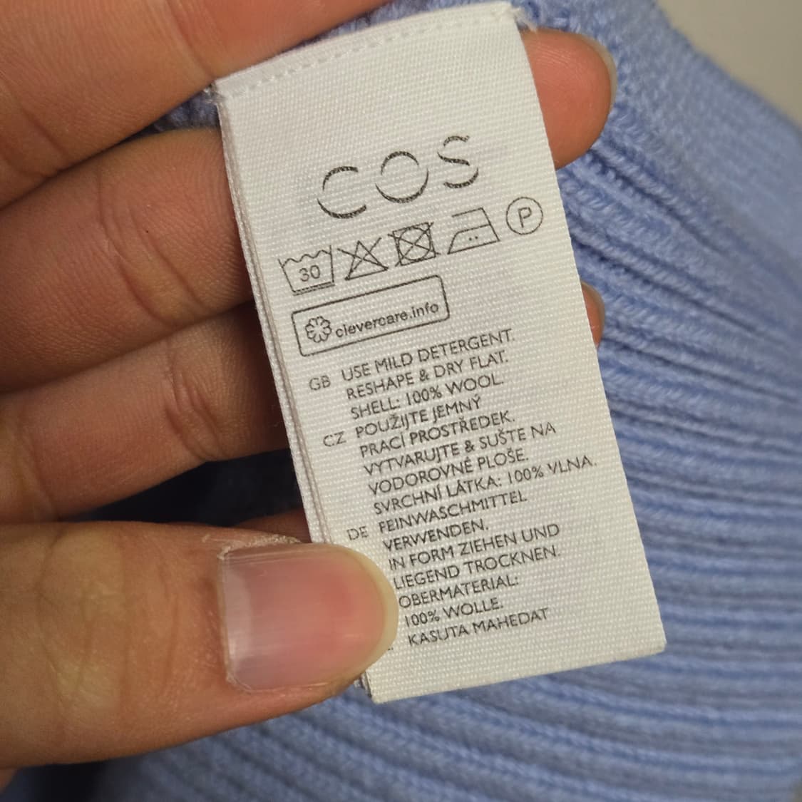 코스 울 터틀넥 니트 / 여성 니트 상품이미지5