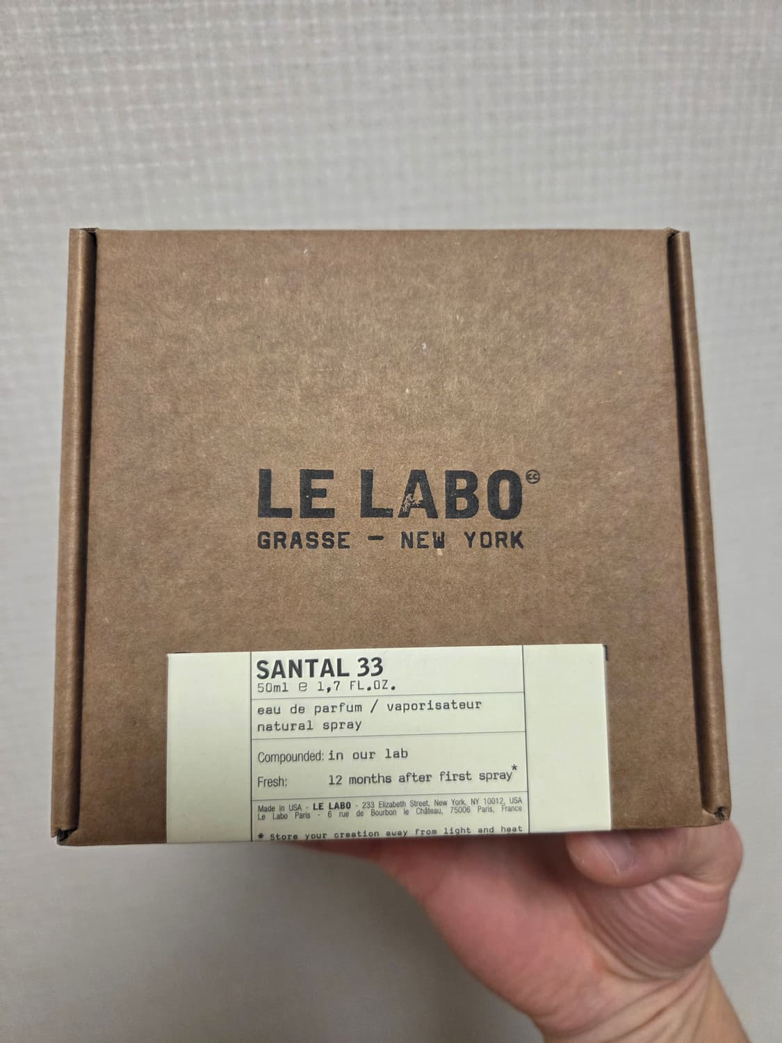 [면세점] 르라보 상탈 33 EDP 50ml 상품이미지1