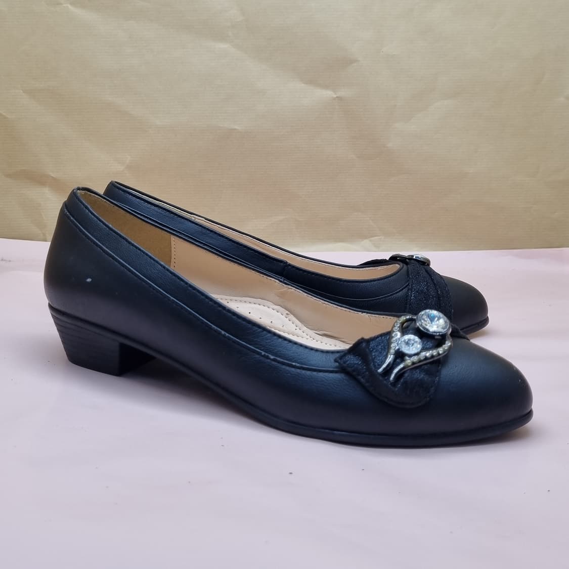 엘칸토 여성단화245 굽3 상품이미지1