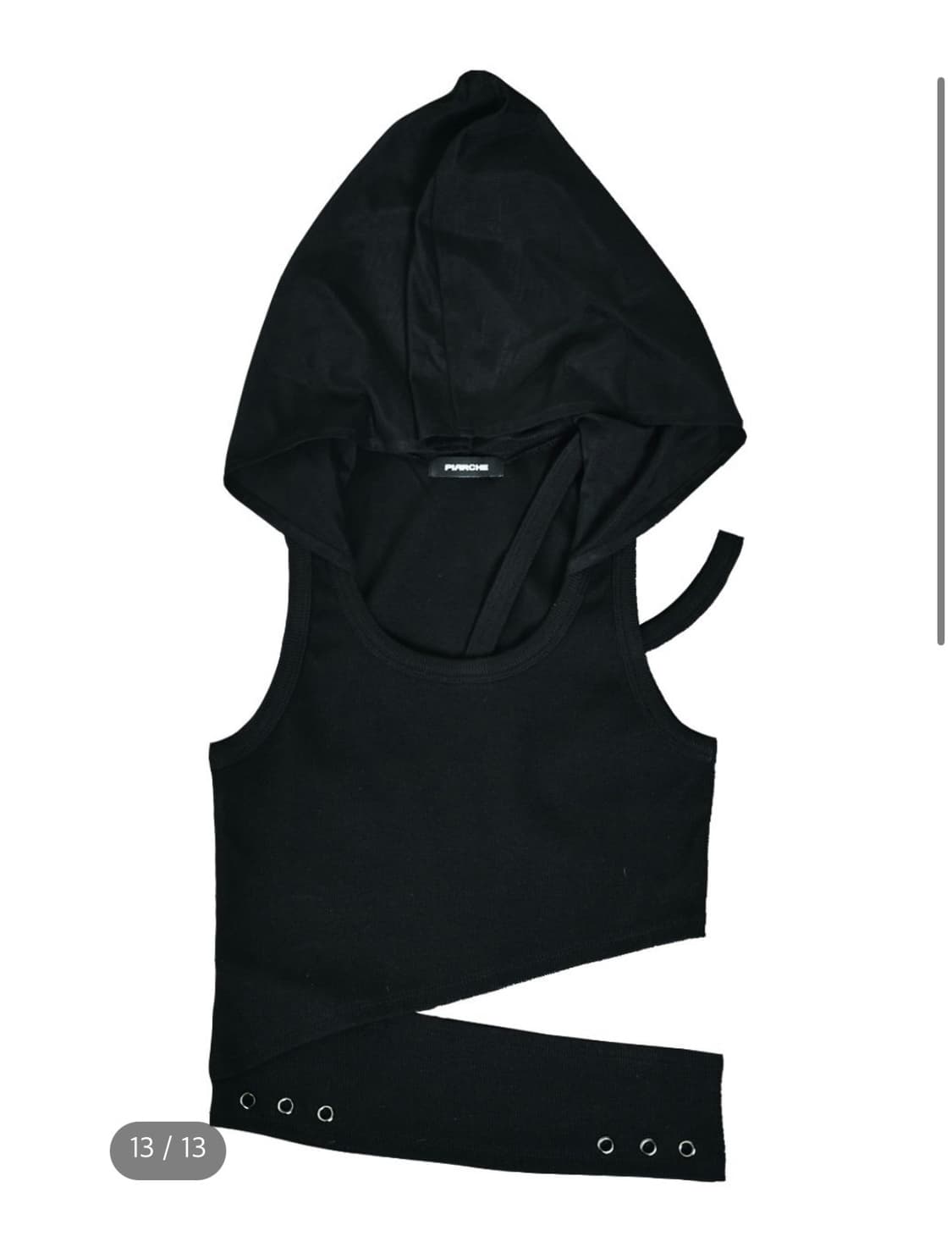 (구매글) 피아체 piarche hood sleeveless  상품이미지1