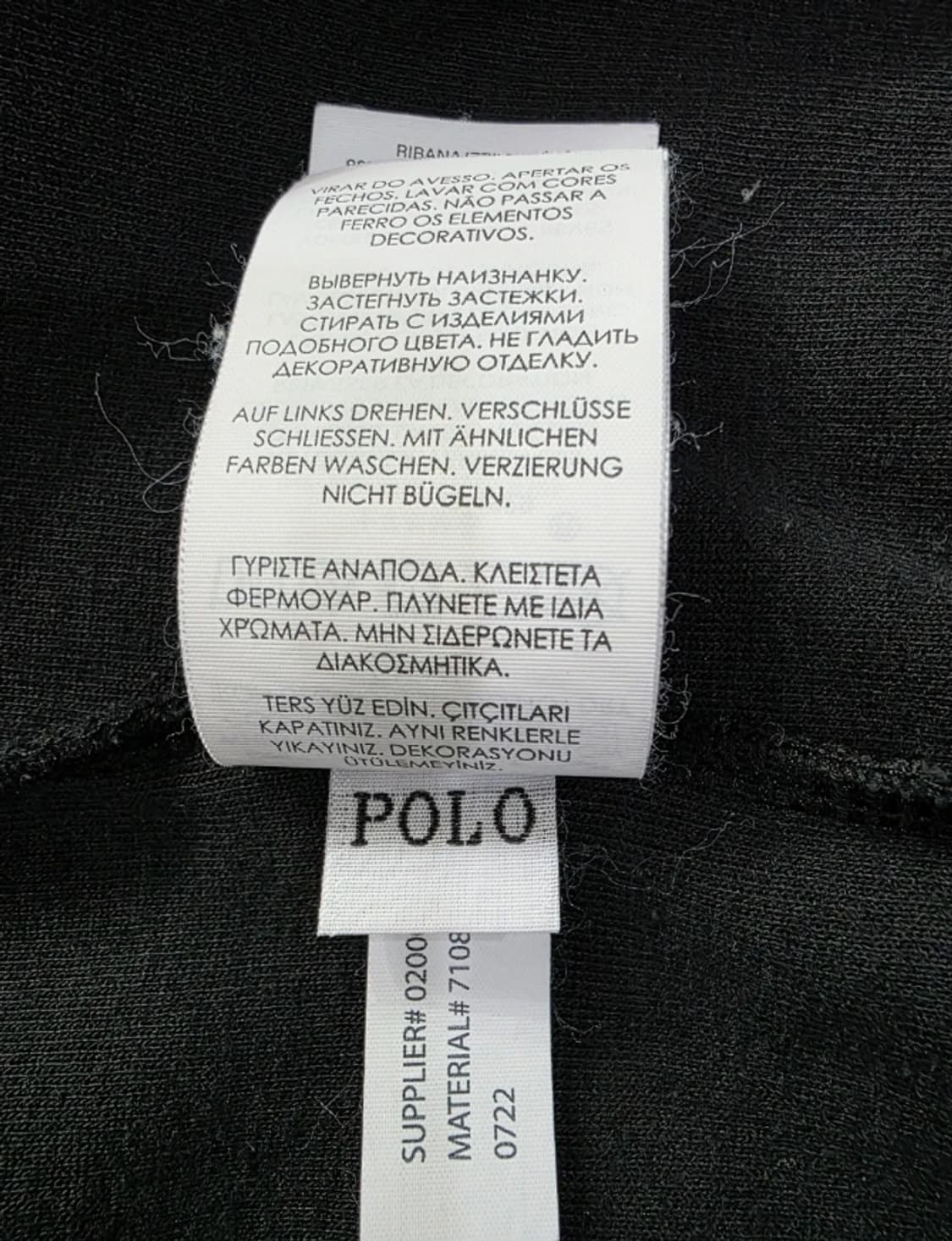 폴로 랄프로렌 남성 후드집업 블랙 신형 105 상품이미지9