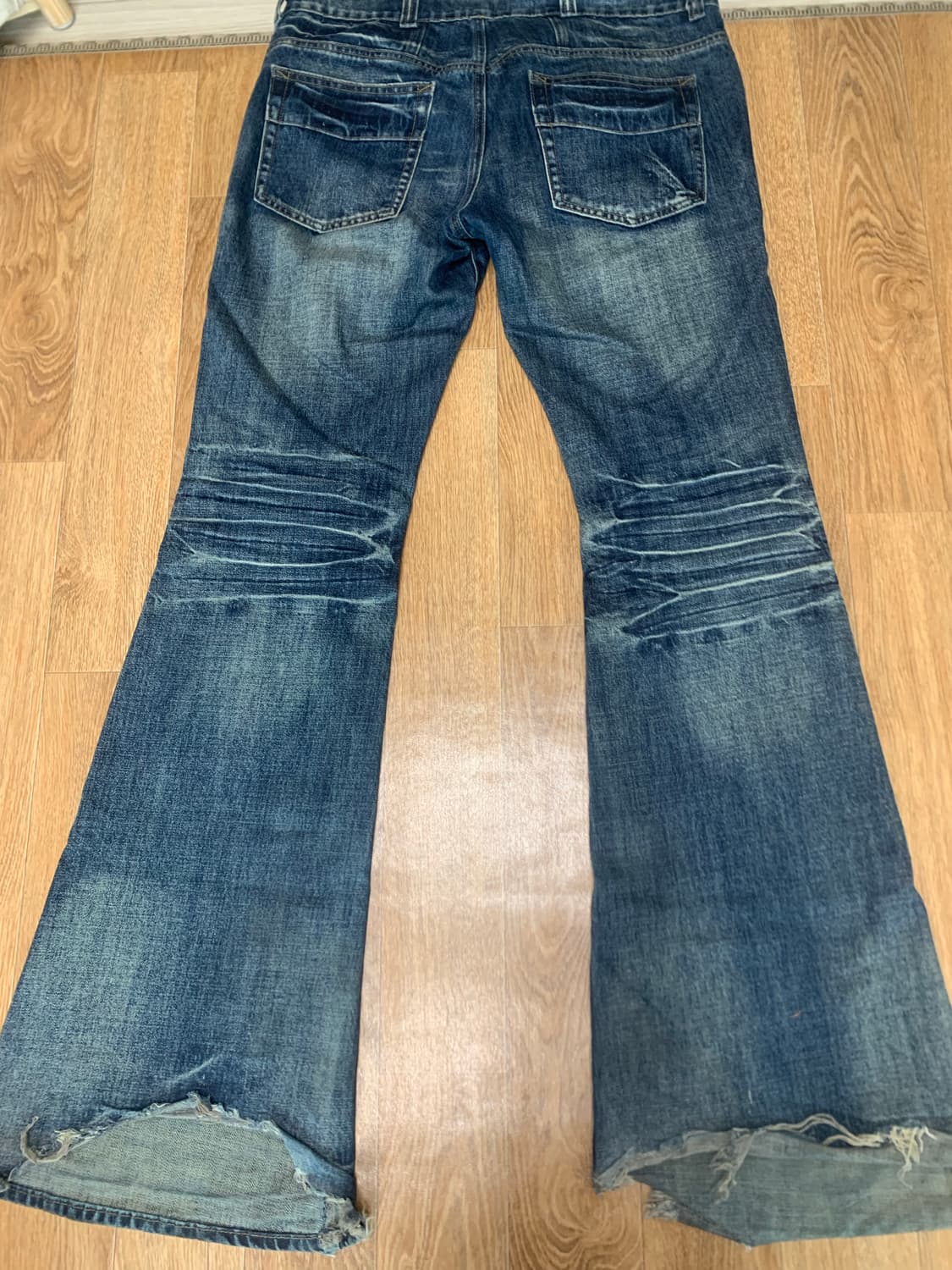 Jaded Lodon Mid Biue Drift Bootcut jeans 상품이미지3