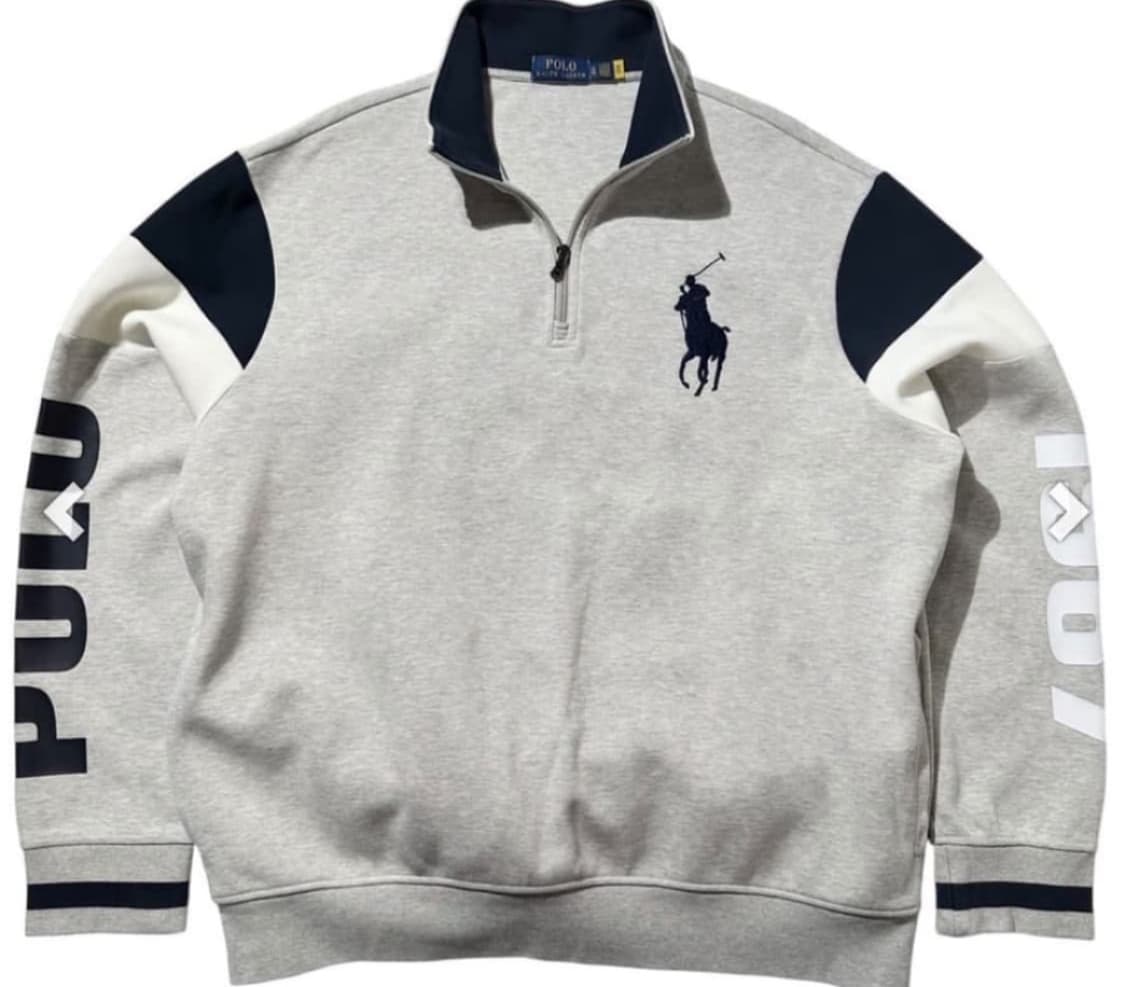 폴로 빅포니 1967 맨투맨 반집업 하프집업 s 상품이미지1