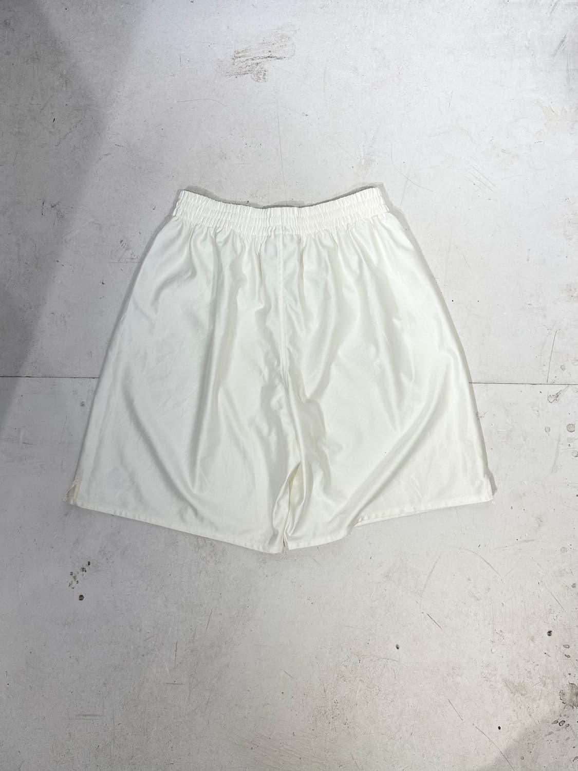 90s 아디다스 화이트 버뮤다 스포티 하프 팬츠 추리닝 반바지 L 상품이미지5