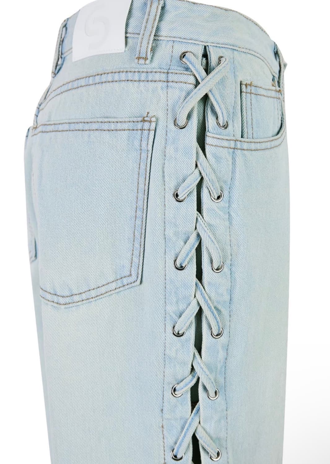 세릭 cerric 사이드 아일렛 진 데님 팬츠 상품이미지1