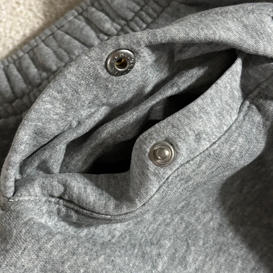 나이키 그레이 스몰로고 면 츄바 트레이닝 조거팬츠 상품이미지6