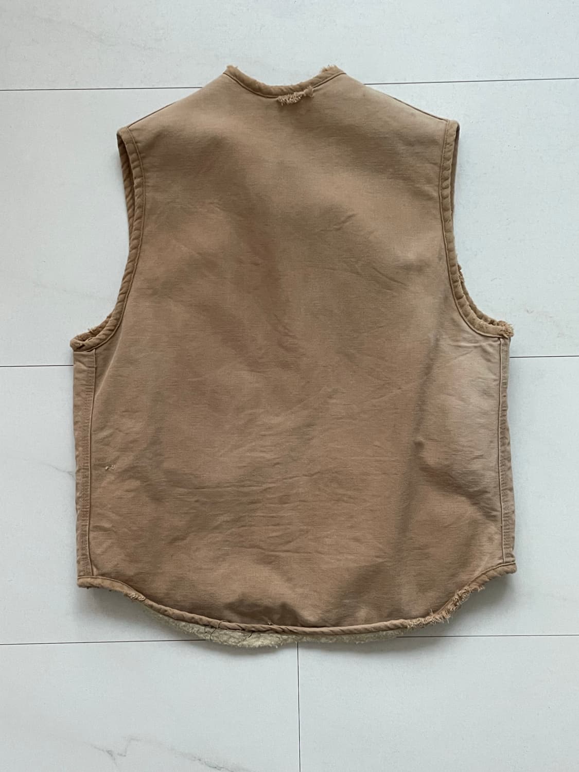 80s 빈티지 칼하트 쉐르파 베스트 상품이미지4