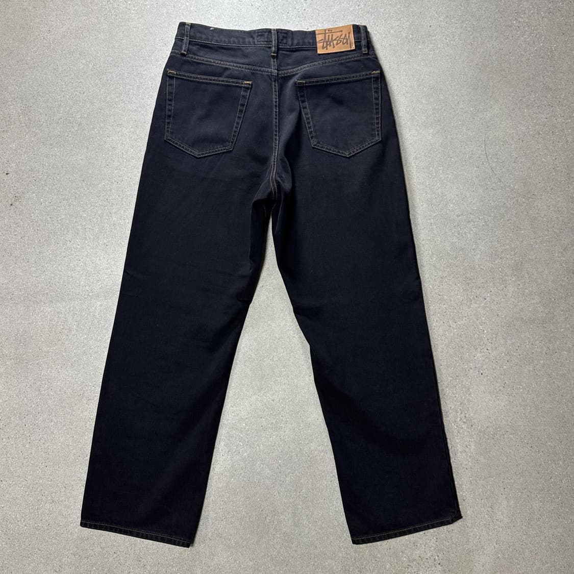 스투시 빅 올 진 빈티지 블랙 빈티지 워시 상품이미지2