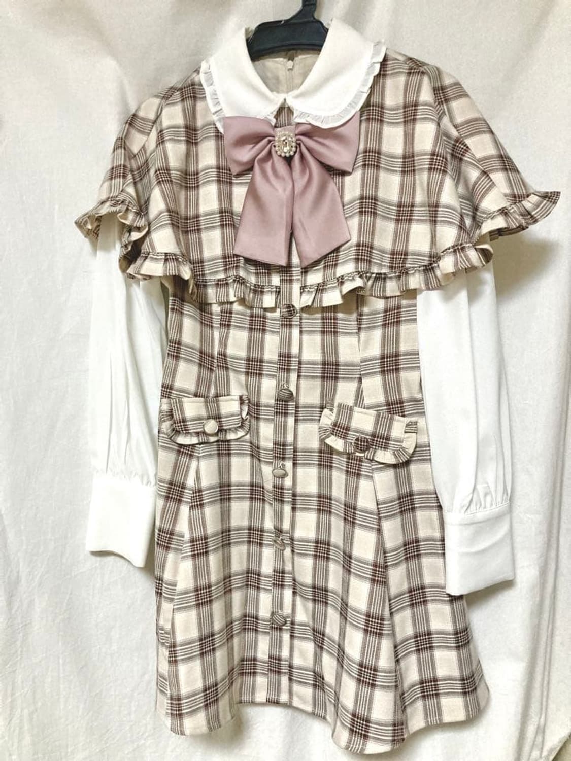 급처) 앙크루즈 케이프 원피스 양산형 양지뢰 ank rouge 상품이미지4