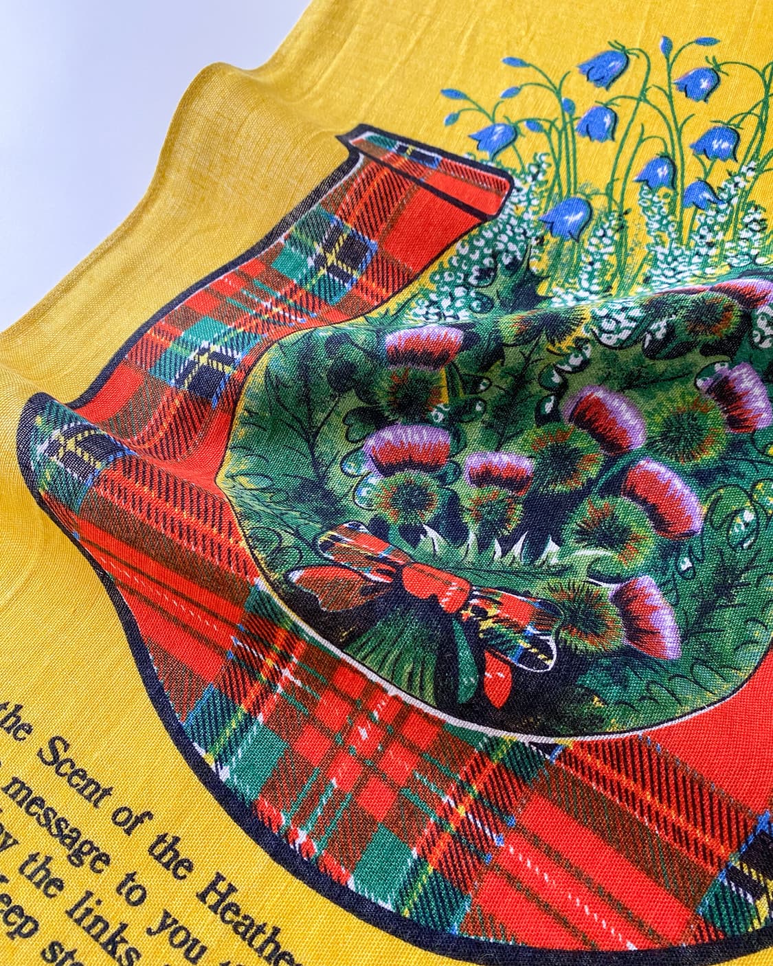 유럽 빈티지 패브릭 (TARTAN HORSESHOE) 상품이미지2