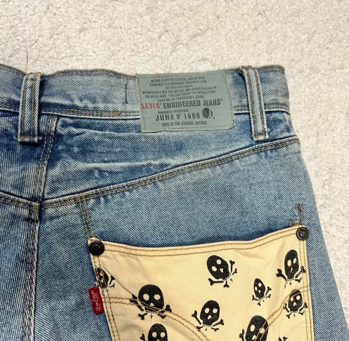 Levi‘s Skull point engineered jeans 29 상품이미지4