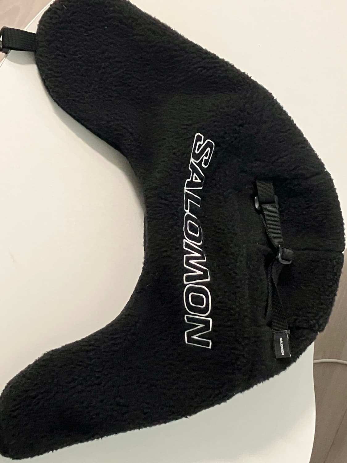 살로몬 플리스 플랩 트래퍼 햇 블랙 상품이미지3