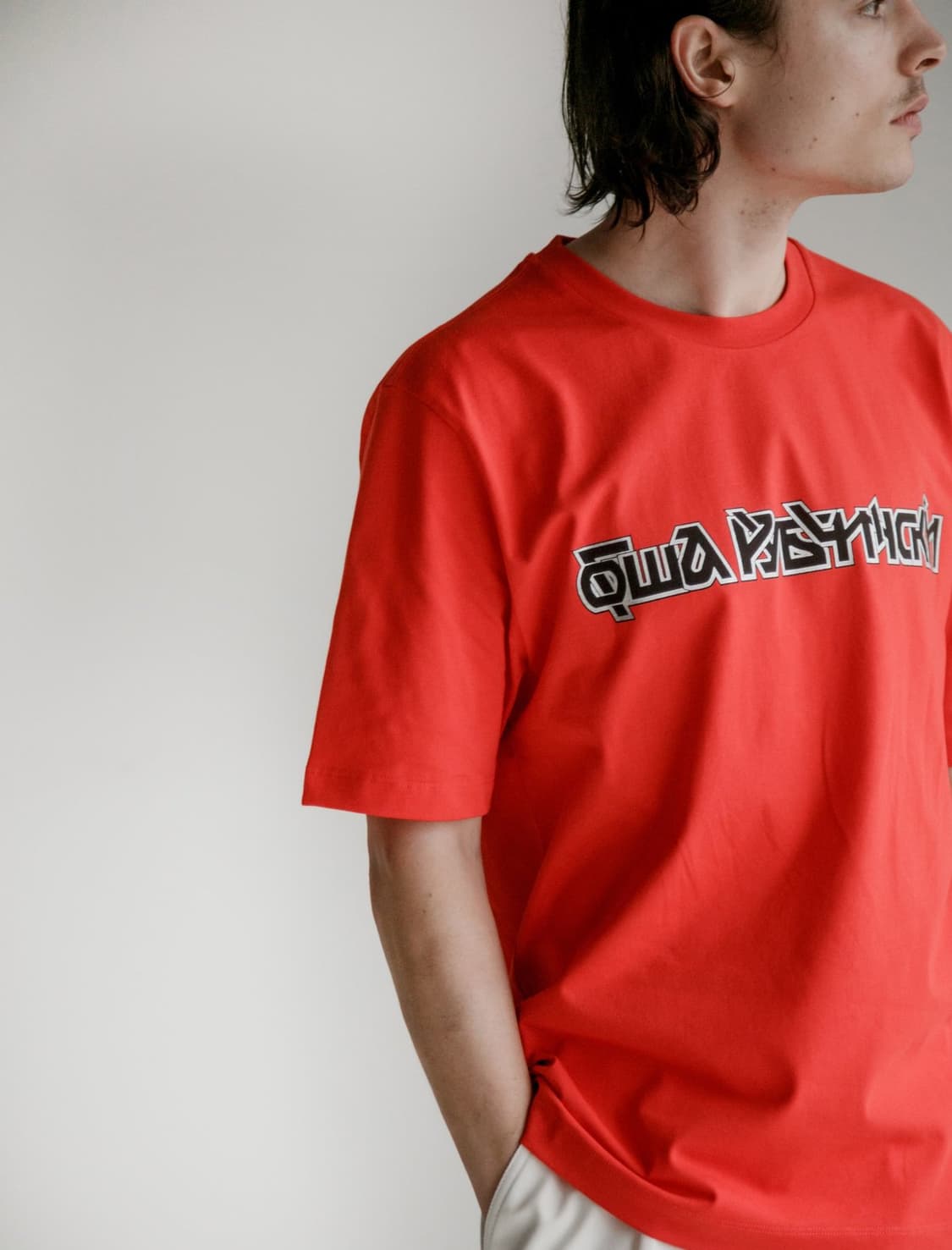 고샤 루브친스키 로고 티 s 상품이미지3