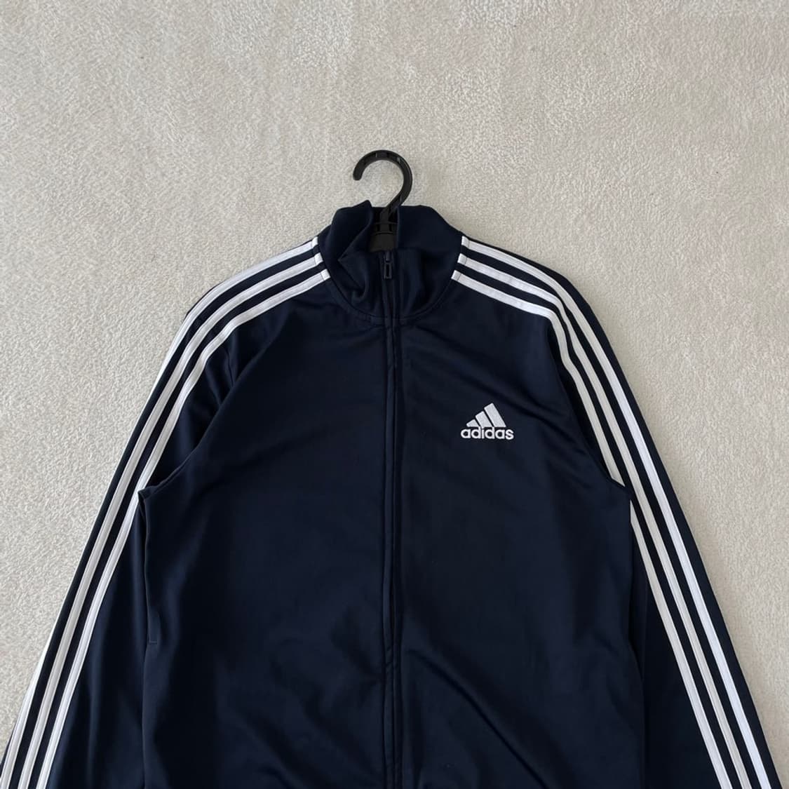 L 아디다스 네이비 트랙탑 삼선 져지 100 상품이미지2