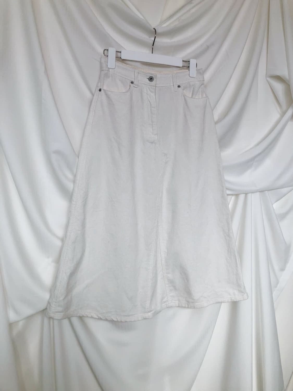 836. corduroy white midi SK  상품이미지4