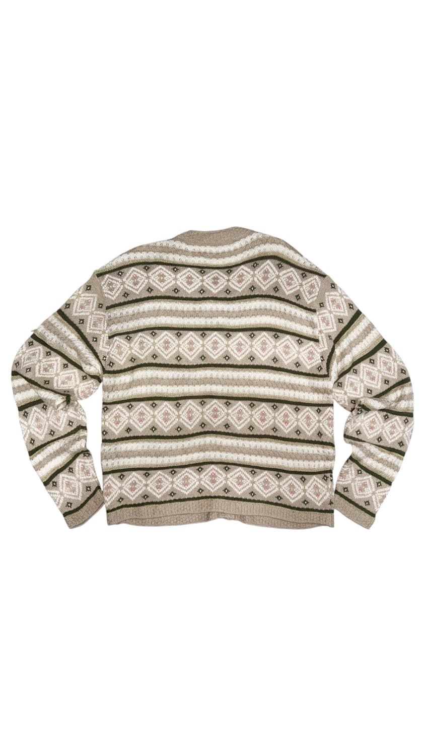 노르딕 꽃 가디건 상품이미지2