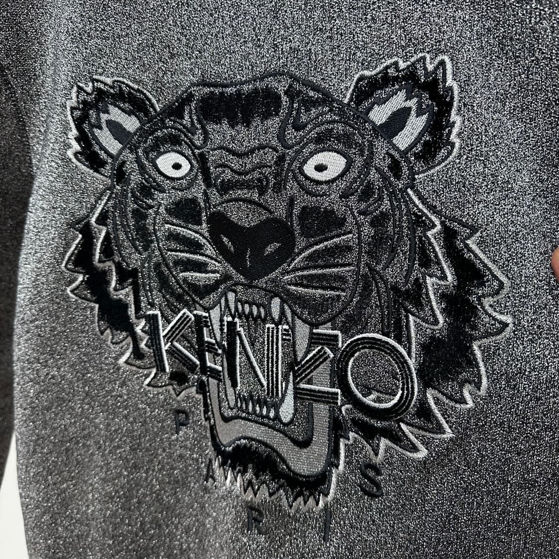 Kenzo 겐조 실버 타이거 자수 맨투맨 스웻셔츠 S사이즈 J27 상품이미지8