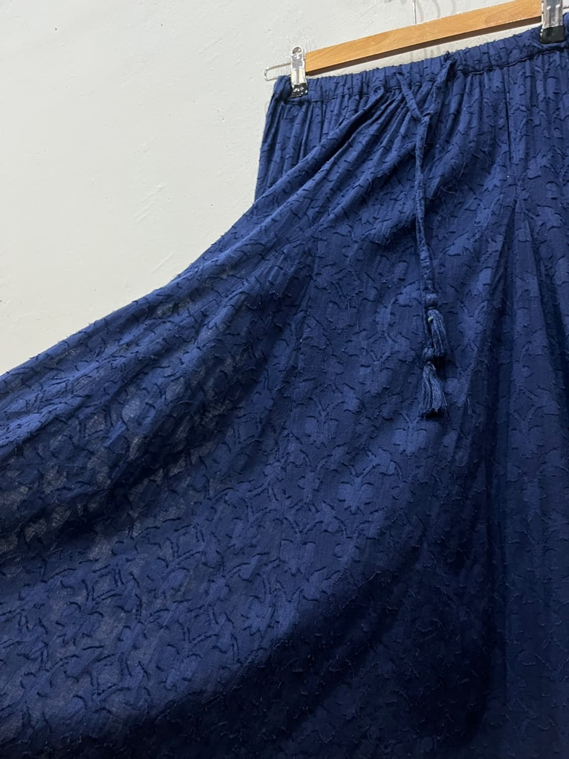 JPN 패턴 플레어 롱 스커트 치마 Made in INDIA 상품이미지2