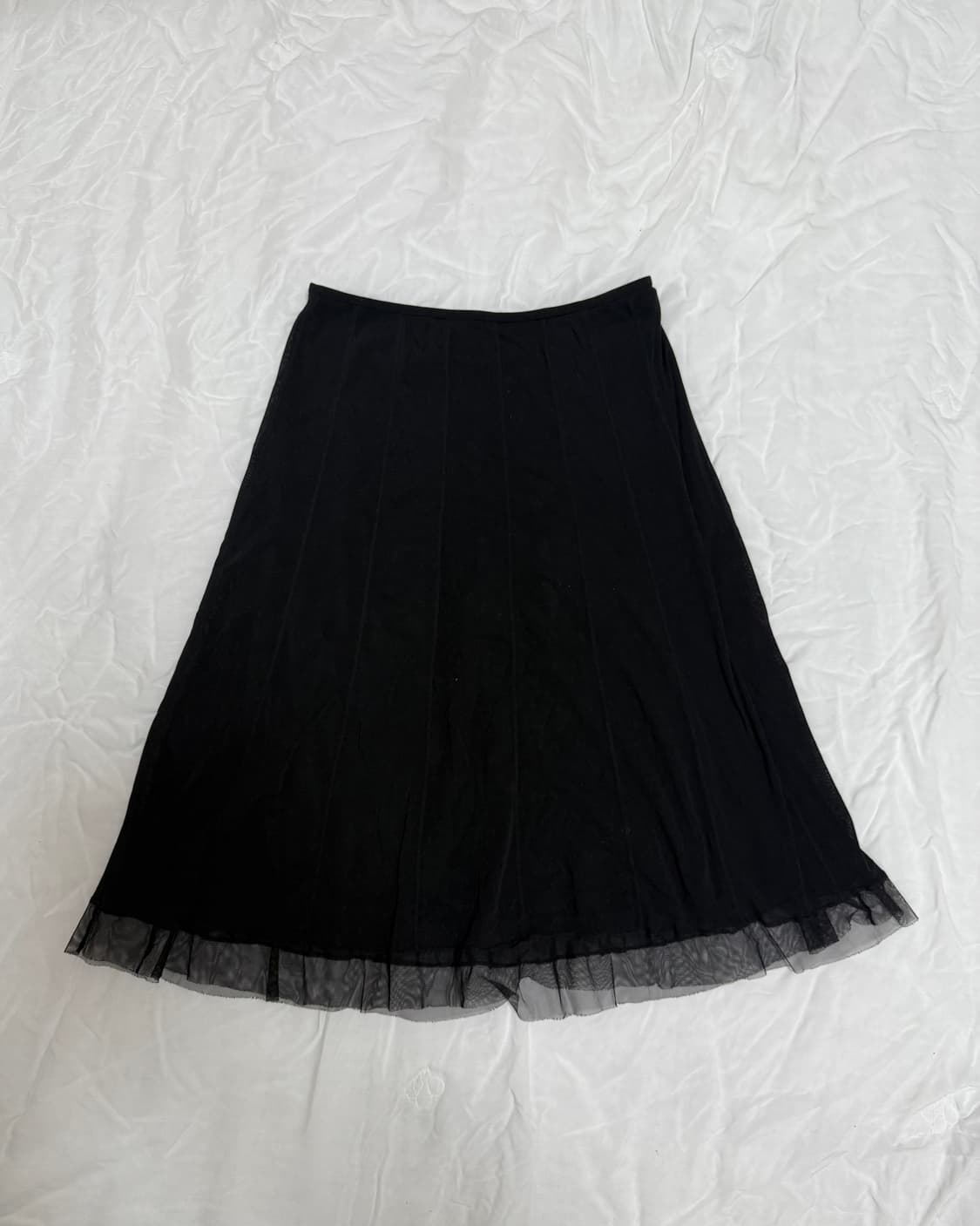 vivienne tam 비비안 탐 블랙 미디 스커트 상품이미지2