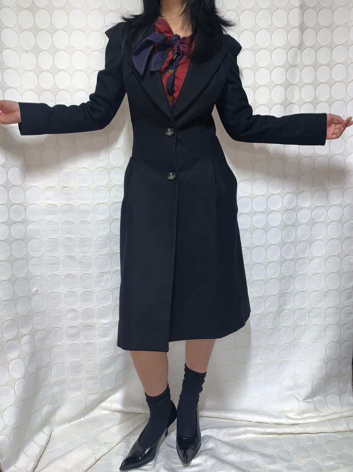 vivienne westwood 2012fw 아카이브 울 코트 상품이미지2