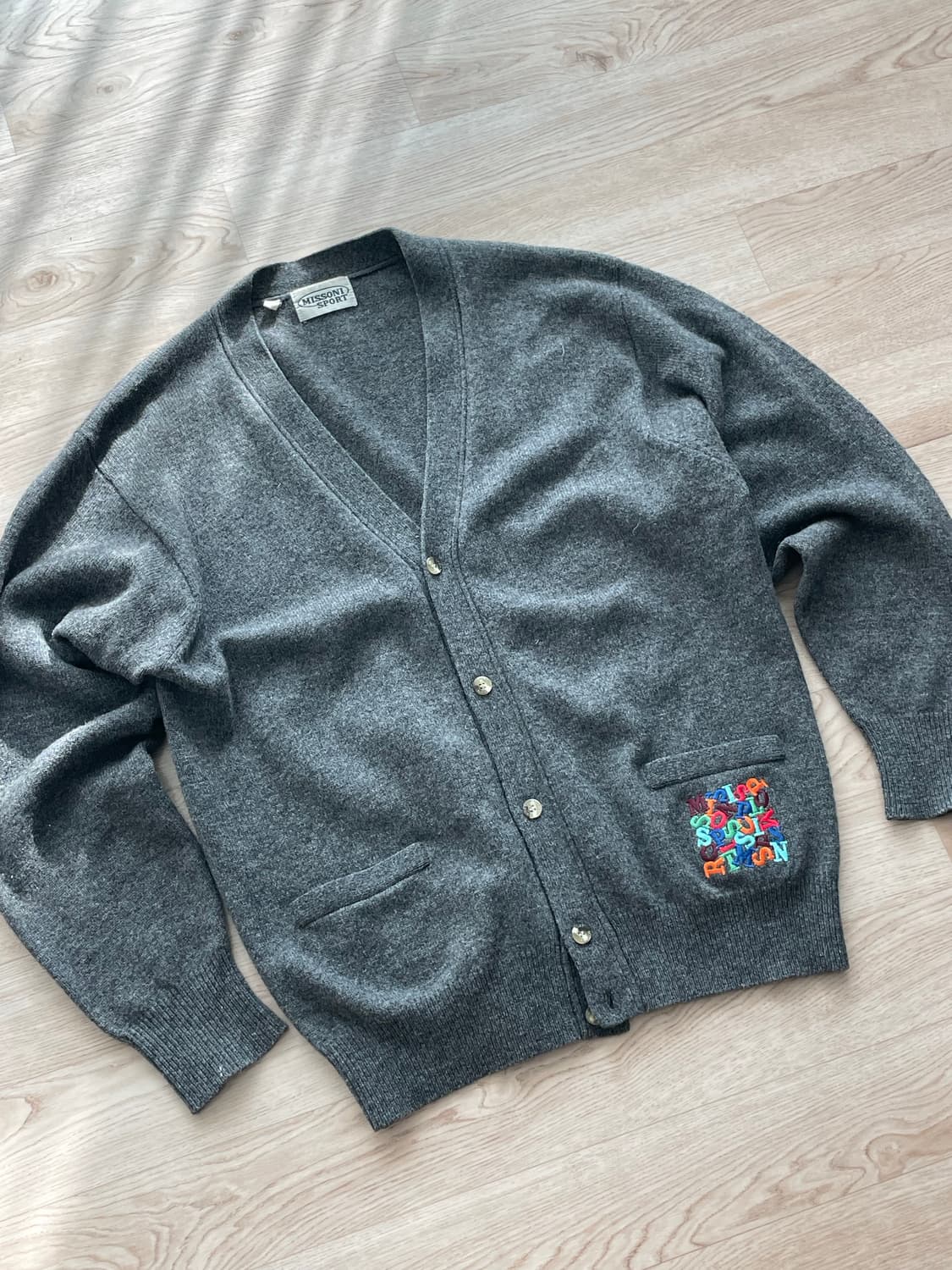 90s 미소니 스포츠 가디건 상품이미지7