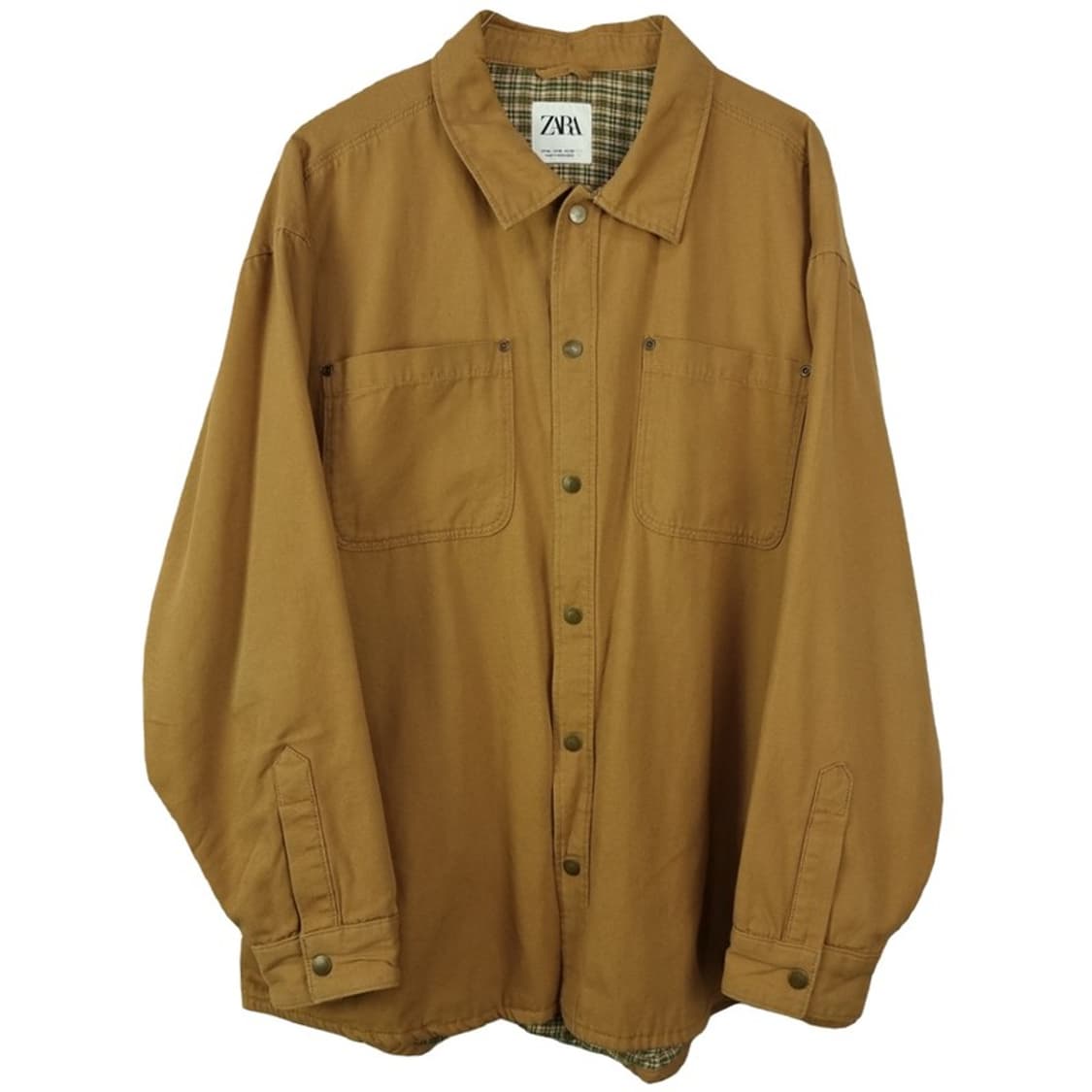 [자라] 투포켓 오버핏 워크 셔츠 자켓 M19790 상품이미지2