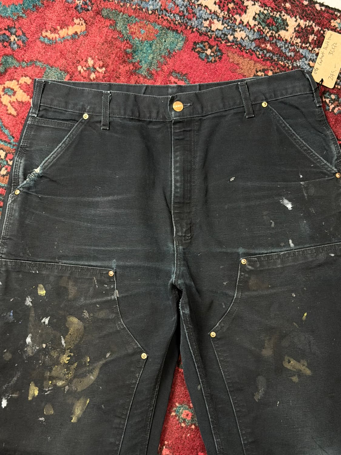 OG USA Made 칼하트 B01 더블니 팬츠 칼하트 썩블니 상품이미지5