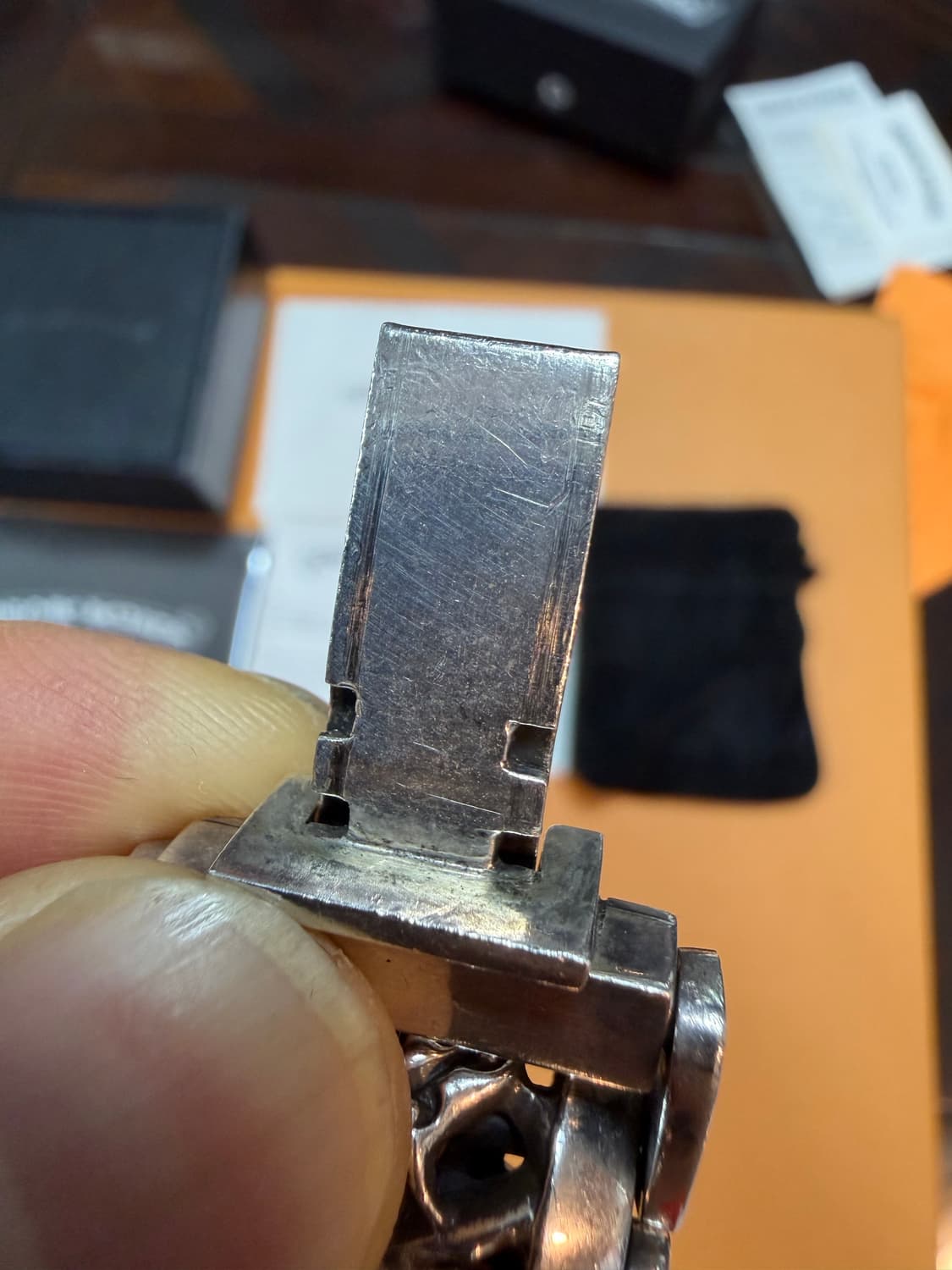 크롬하츠 정품 셀틱룰러팔찌 국내 백화점 인보이스 풀구성품 팝니다.!! 상품이미지8