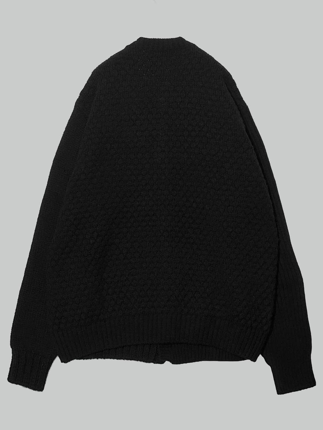 언더커버 21aw 도킹 가디건 블랙 상품이미지6