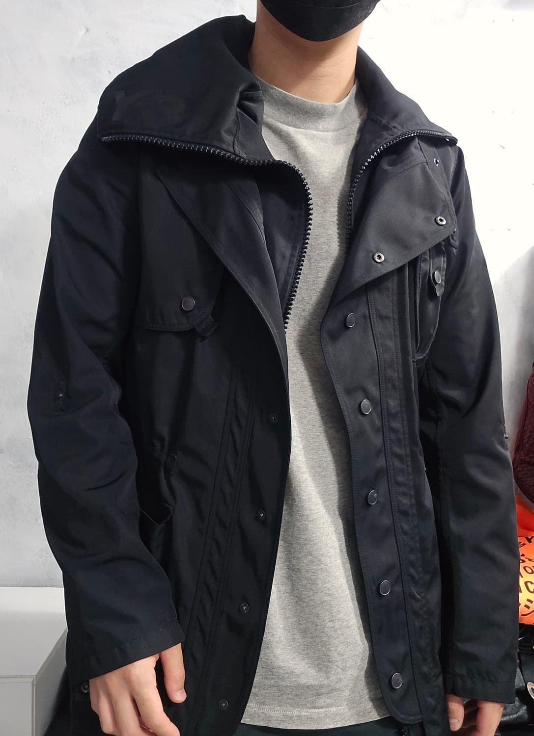 Y-3 요지야마모토 블랙 포켓 디테일 야상자켓 M 상품이미지5